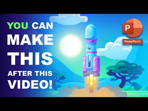 How to animate like Kurzgesagt using ONLY PowerPoint!