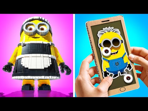 Giant LEGO Minion Or PAPER Minion * Crafts And Gadgets