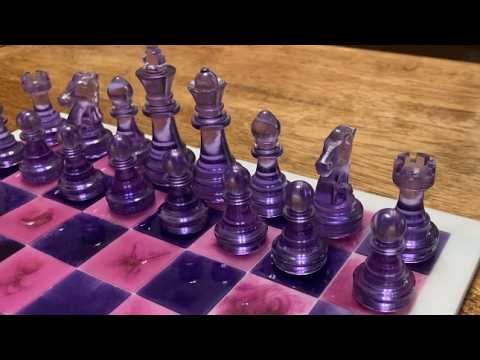 Let’s Resin New Products Used to Make a Chess Set and OTHER SURPRISES!