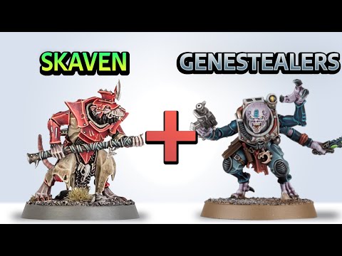 Genestealer Rats! Kitbashing Skaven Mercenaries in Warhammer 40k