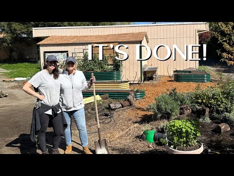 Finishing the School Project and the GRAND FINALE School Garden Tour from Kelly!