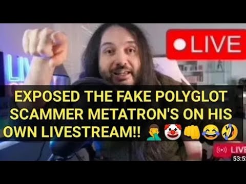 This Guy called me a fraud a fake a liar a scam and made 26 VIDEOS about me