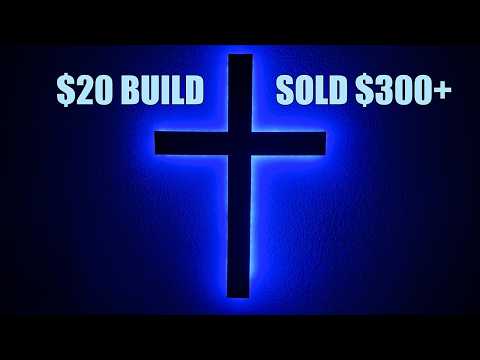 People Are Selling These Crosses for $475 (I Made One for $20)
