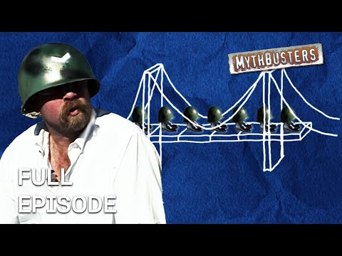 Break-step Bridge! | MythBusters | Season 1 Episode 14 | Full Episode