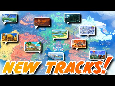 Adding Even MORE Tracks to Mario Kart World's Map!