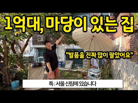 1억대 마당이 있는 집 l "발품이 중요한 걸 보여주는 영상" l 서림 다세대 전세