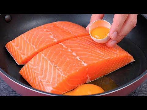 Diesen Trick habe ich von einem Koch gelernt! Ein einfaches Lachs-Abendessen-Rezept!