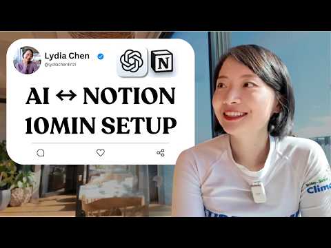 Stop Copy-Pasting! Let ChatGPT Work with Your Notion LIVE (+ Free Template)