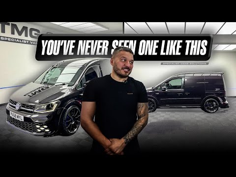 TMG LIMITED EDITION CADDY BUILD, ALCANTARA INTERIOR, HYBRID FRONT + REAR, TAILGATE OEM CONVERSION