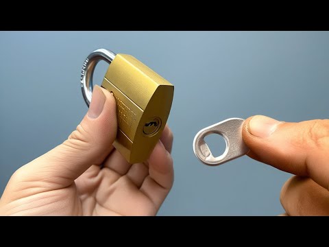 Open ANY Lock without a key in a flash!Smart DIY Tips