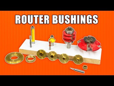Wood Router Bushings and Router Bit Speeds