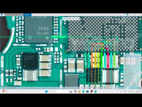 SAMSUNG GALAXY A52 {A525F} LCD DISPLAY {GRAPHICS} SECTION SCHEMATIC DIAGRAM || BY TECH ANURAG||#2025