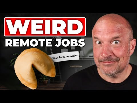 9 Bizarre But HIGH Paying Online Jobs (No Experience Needed)