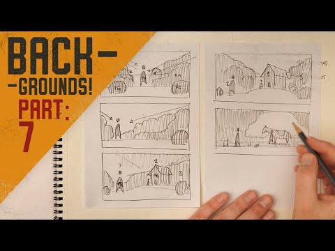 P7: Plan Simple Backgrounds To Frame Your Characters...