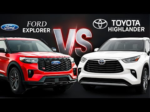 Ford Explorer vs Toyota Highlander (2026) — USA or Japan??