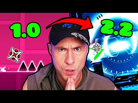 A LEVEL From EVERY UPDATE in ONLY 100 ATTEMPTS - Geometry Dash 2.2