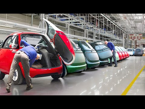 How They Build Tiny but Powerful Cars from Scratch Inside an Ultra-Modern Factory