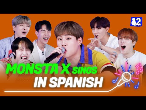 MONSTA X sings in SpanishㅣShoot Out, Follow, FantasiaㅣTry-lingual Live