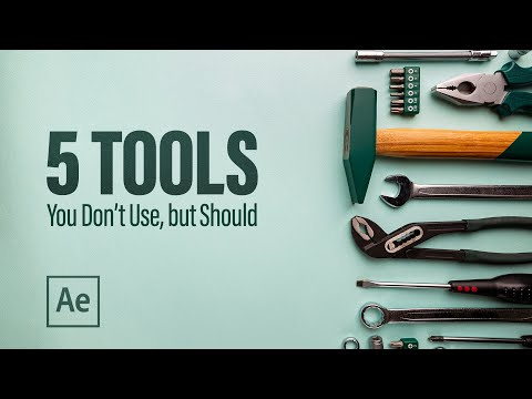 5 After Effects Tools You Don't Use...But You Should!