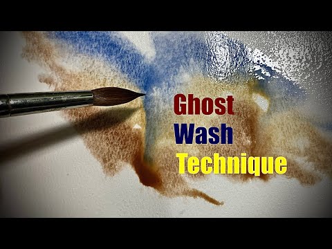 The "Ghost Wash" Watercolour Technique IS A GAMECHANGER !!