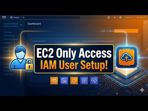 AWS IAM Tutorial | Create IAM User & Restrict EC2 Access | Full Hands-On Guide for Beginners