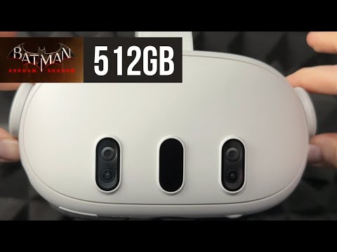 Meta Quest 3 512GB with Batman: Arkham Shadow Unboxing