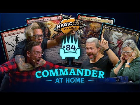 Commander at Home...at MagicCon Atlanta LIVE SHOW! feat Ben Brode and Crim "The AsianAvenger"
