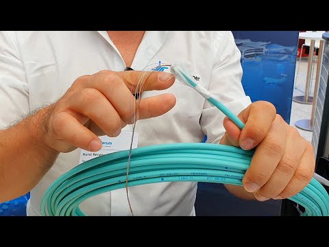 Wie kommt die Glasfaser vom Keller ins OG? Miller Zange, Kevlar Schere, Fiber Cleaver, Laser Checker