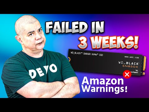 Western Digital SN850X 8TB SSD Failure: My Experience & What You Need to Know