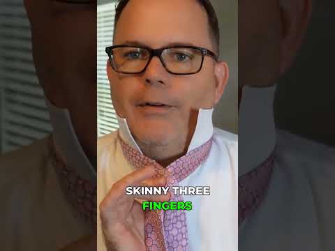 Tie Tying Made Easy: The First 2 Critical Steps!