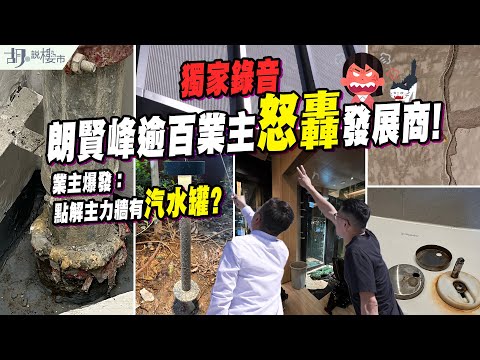 🔥獨家錄音：朗賢峰逾百業主怒轟發展商🔥業主大會怨氣爆發：點解主力牆有汽水罐⁉️用料疑貨不對辦，律師: 情況罕見❗️｜胡‧說樓市