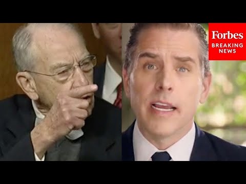 BREAKING: Grassley Confronts FBI Chief Wray Over 'Political Bias' In Hunter Biden Investigation