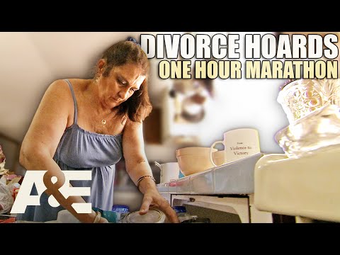 Hoarders: DIVORCE Hoards | One-Hour Compilation | A&E