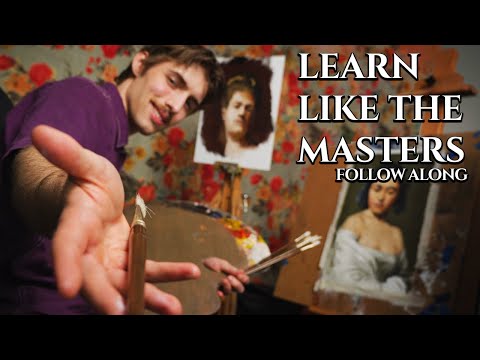 How to Oil Paint! Everything you need + full portrait painting process