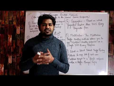 What is Traffic Manager Profile-Hindi | Lec-17 | Microsoft Azure Tutorial for beginners |  AZ-103