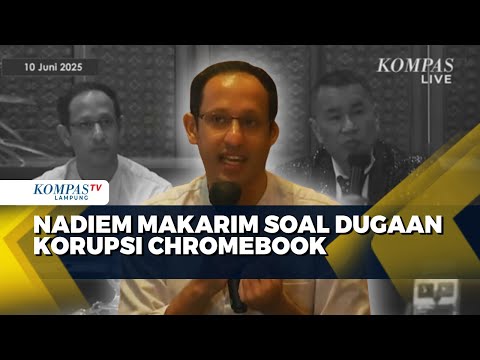 Blak-blakan! Nadiem Makarim Didampingi Hotman Paris Bicara Dugaan Korupsi Chromebook