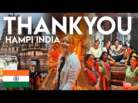 The Real Hampi INDIA: An Experience You Won't Find Anywhere Else | INDIA EP25