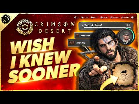 Crimson Desert - Wish I Knew Sooner | Tips, Tricks, & Game Knowledge for New Players