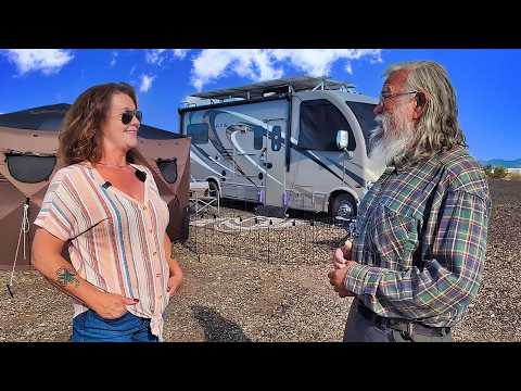 Full-Time Freedom in a MINI Class A RV – A/C AND HEAT with 2000W of SOLAR!