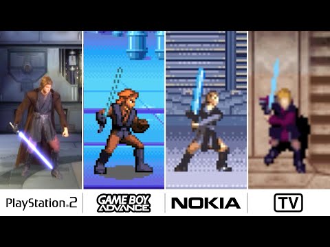 Comparing Every Version of Revenge of the Sith Game | FLANDREW ft. Under the Moons