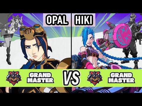 2XKO ▰ Opal (Caitlyn / Ahri) vs Hiki (Jinx / Ekko) ▰ High Level Gameplay