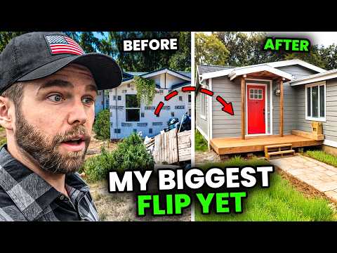 The craziest house flip transformation