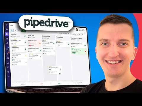 Pipedrive Tutorial For Beginners - Complete Guide 2024