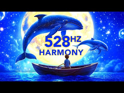 528 Hz Happiness, Harmony, Miracles, The BEST Night’s Sleep!