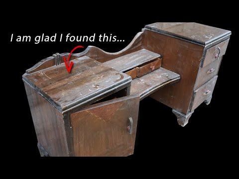 Transforming an Unusual Art Deco Vanity