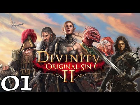 Divinity Original Sin 2 Let's Play Walkthrough Pt. 1 - Fort Joy (Fane Origin Tactician Gameplay)