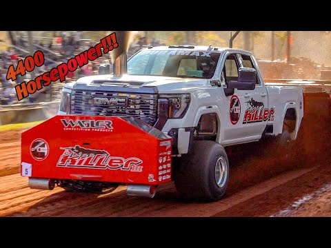 HUGE HORSEPOWER Super Stock Diesel Truck Pulling Diesels In Dark Corners 2025 (saturday) DIDC 2025.
