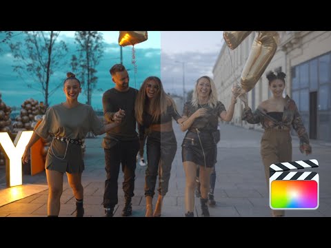 How to get CINEMATIC look FAST | Final Cut Pro X | NO PLUGINS |