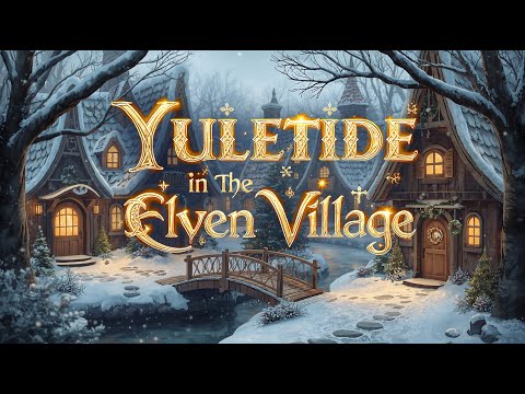⭐ Yuletide in the Elven Village – Cozy Celtic Fantasy Ambience