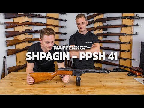 Die vollautomatische russische PPSh-41 - Vorstellung und Schießen